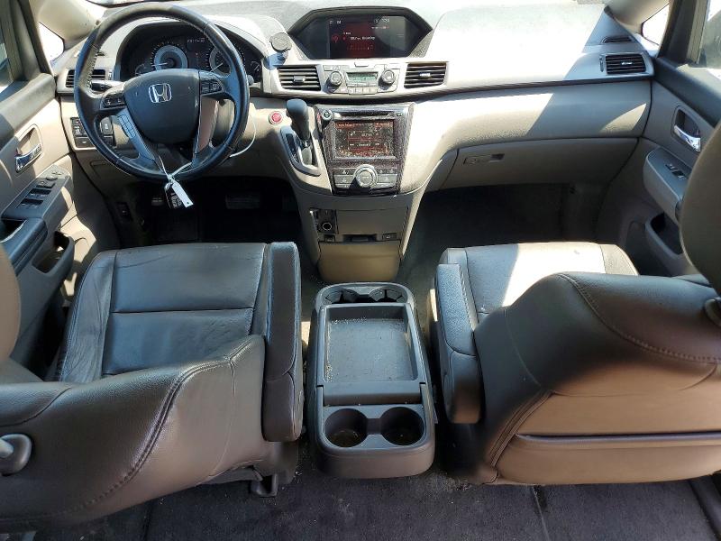 2014 Honda Odyssey VIN 5FNRL5H64EB088645 COPART salvage auction — FRONT END, Oh - Certificate Of Title, sold $1,650 on 2026-07-28 (photo 8)