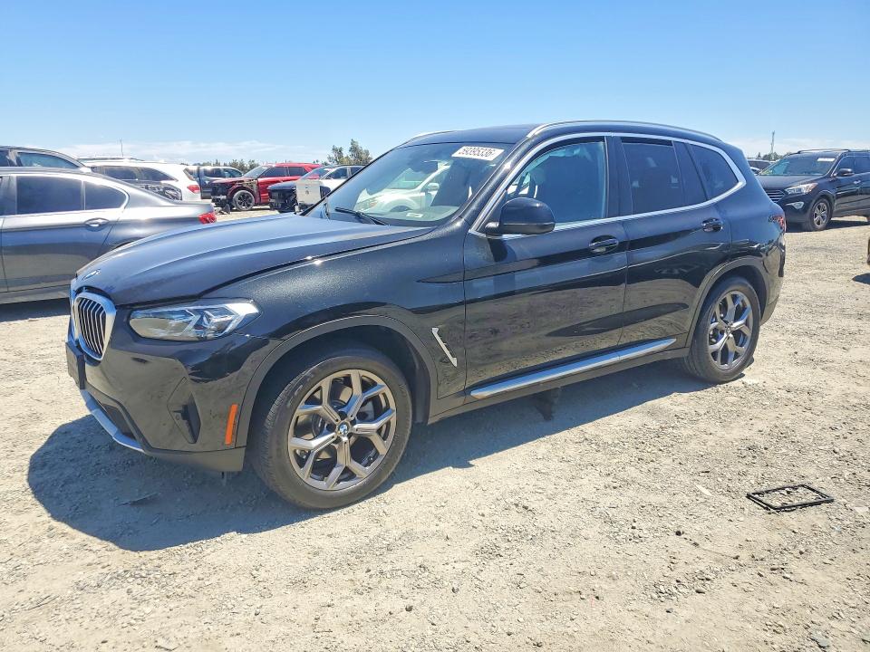 2022 BMW X3 VIN WBX57DP07NN181609 — COPART salvage auction photo