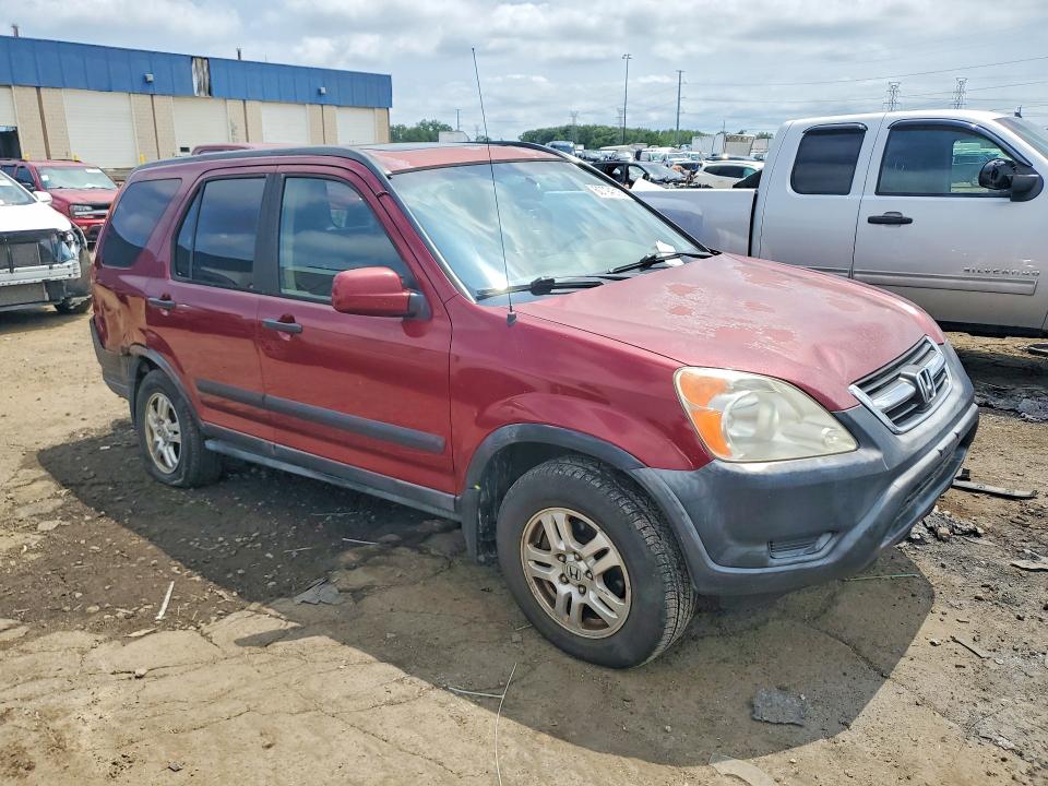 2002 Honda Cr-v VIN JHLRD78862C017968 COPART salvage auction — REAR END, Mi - Certificate Of Title, sold $325 on 2026-07-28 (photo 4)