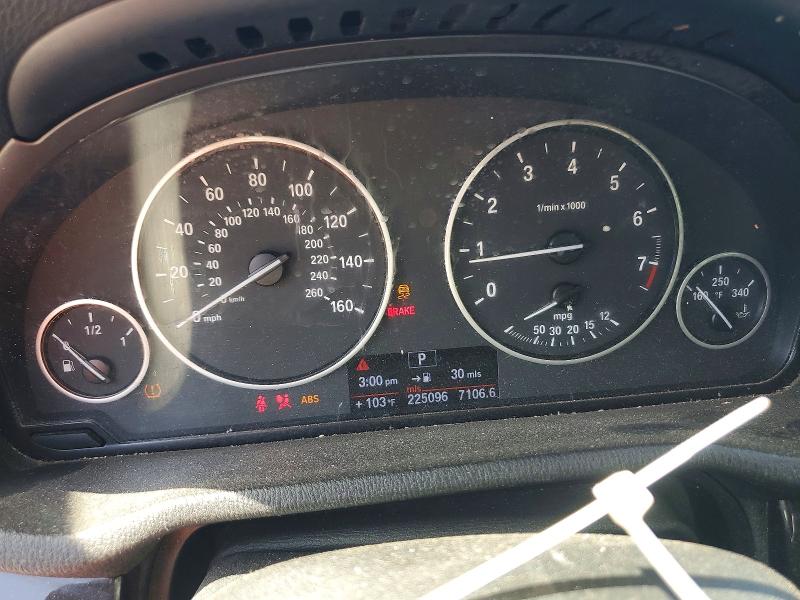 2012 BMW VIN 5UXWX5C57CL724800 COPART salvage auction — FRONT END, Pa - Certificate Of Salvage, sold $825 on 2026-07-13 (photo 9)