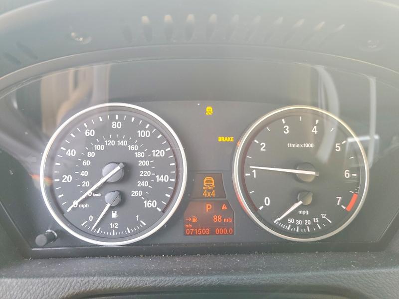 2010 BMW X5 VIN 5UXFE8C58AL311353 COPART salvage auction — NORMAL WEAR, TX - CERTIFICATE OF TITLE, sold $825 on 2026-07-21 (photo 9)