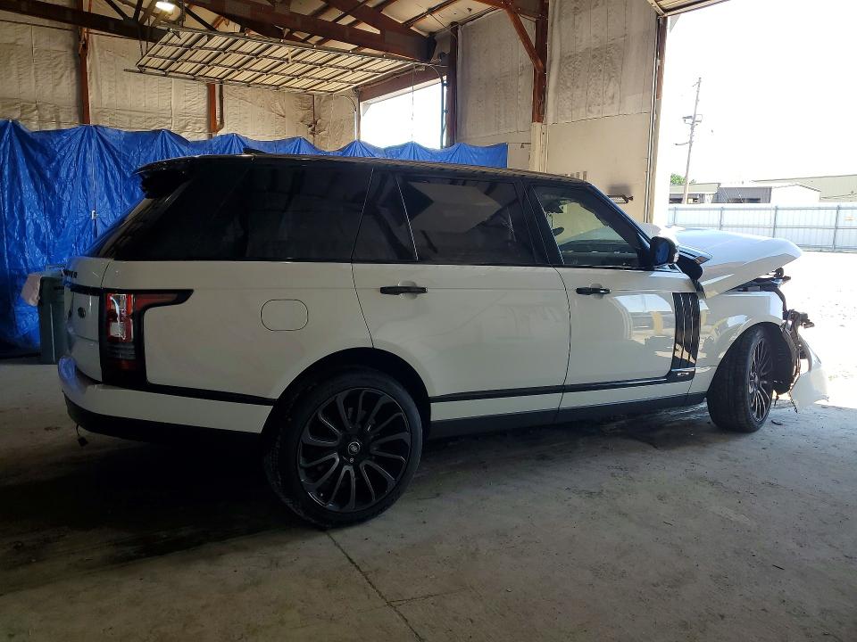 2017 Land rover RANGE ROVER VIN SALGS5FE9HA349472 COPART salvage auction — FRONT END, Ky - Cert Of Title-Salvage, sold $1,700 on 2026-08-24 (photo 3)