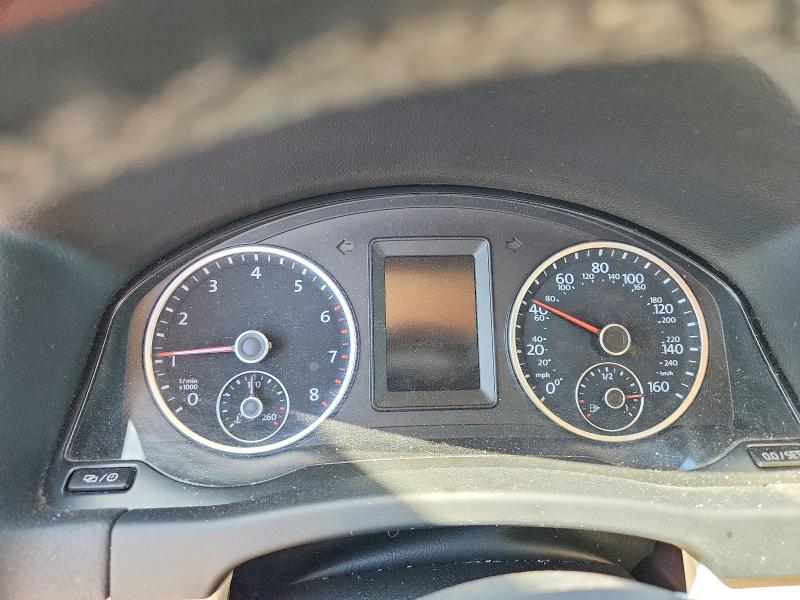 2016 Volkswagen Tiguan VIN WVGAV7AX8GW578330 COPART salvage auction — FRONT END, Ca - Salvage Certificate, sold $200 on 2026-08-04 (photo 9)