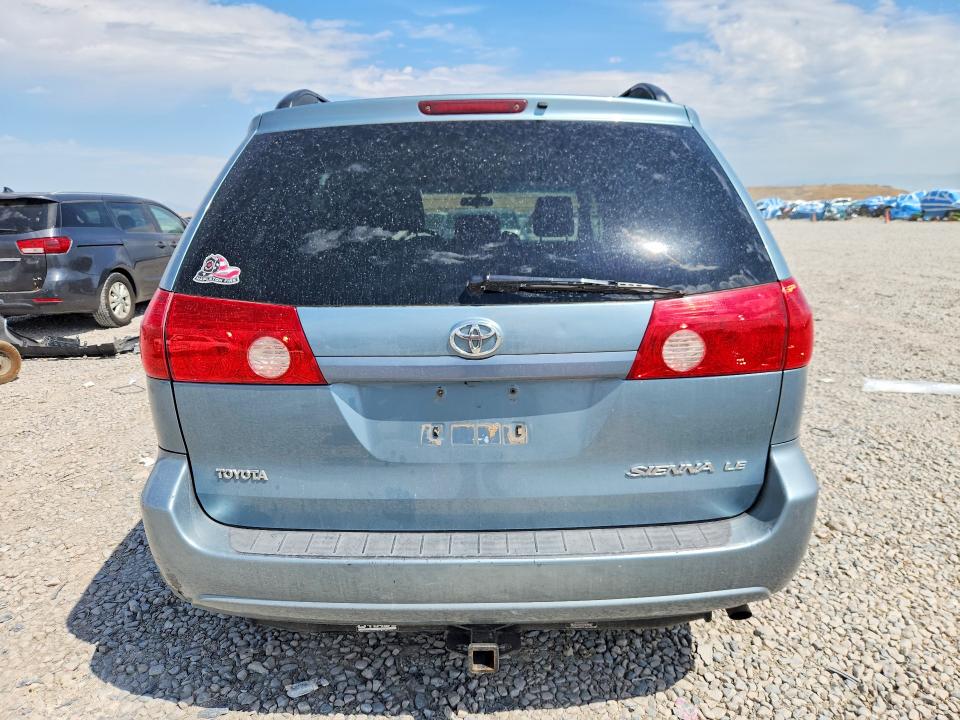 2009 Toyota Sienna VIN 5TDZK23C39S278680 COPART salvage auction — MINOR DENT/SCRATCHES, Ut - Certificate Of Title, sold $350 on 2026-07-31 (photo 6)