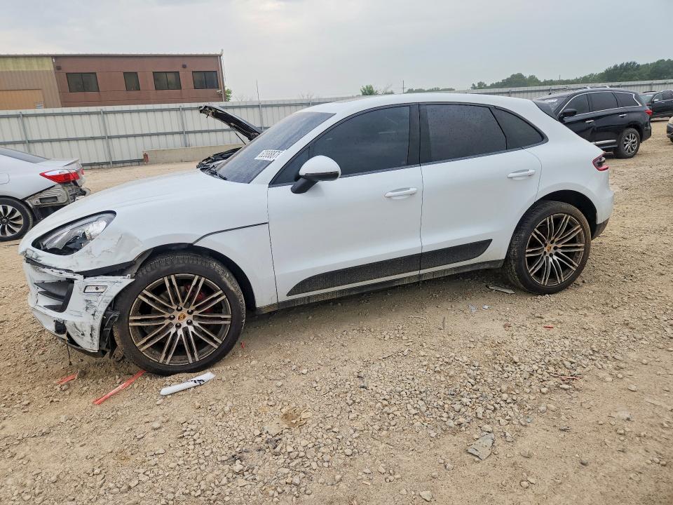 2016 Porsche Macan VIN WP1AB2A50GLB40643 COPART salvage auction — FRONT END, Ks - Cert Of Title-Salvage, sold $4,300 on 2026-08-23 (photo 1)
