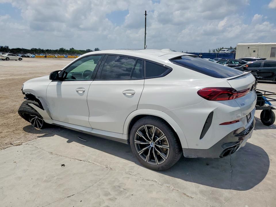 2026 BMW X6 VIN 5UX43EX06T9407220 COPART salvage auction — FRONT END, FL - CERTIFICATE OF TITLE, sold $11,400 on 2026-07-29 (photo 2)