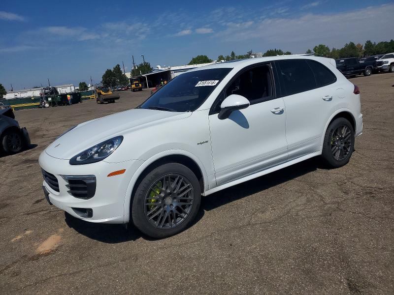 2015 Porsche Cayenne VIN WP1AE2A21FLA52521 — COPART salvage auction photo