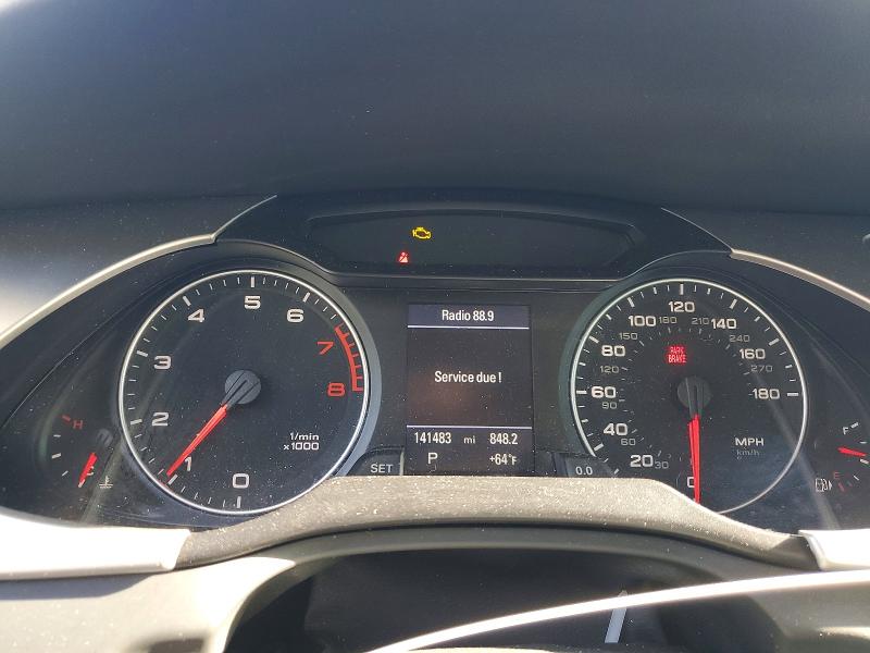 2009 Audi A4 VIN WAUSF78K89N055198 COPART salvage auction — SIDE, WA - BILL OF SALE, sold $775 on 2026-07-27 (photo 9)