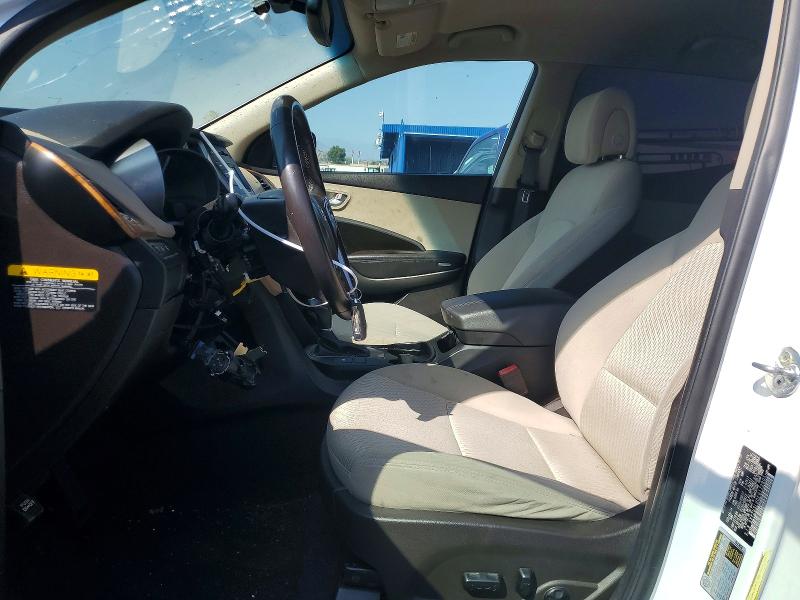 2014 Hyundai Santa fe VIN 5XYZU3LB0EG173805 COPART salvage auction — VANDALISM, Ca - Salvage Certificate, sold $1,850 on 2026-07-13 (photo 7)