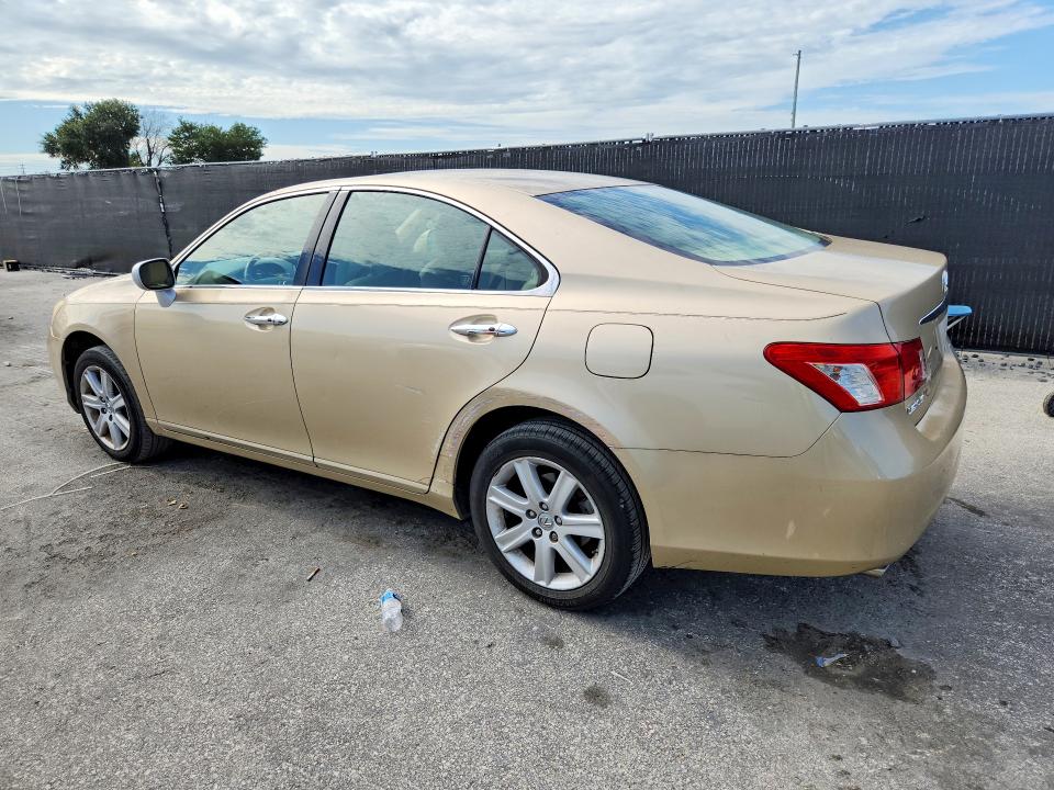 2008 Lexus Es 350 VIN JTHBJ46G182173848 COPART salvage auction — SIDE, FL - CERT OF TITLE SLVG REBUILDABLE, sold $775 on 2026-07-14 (photo 2)