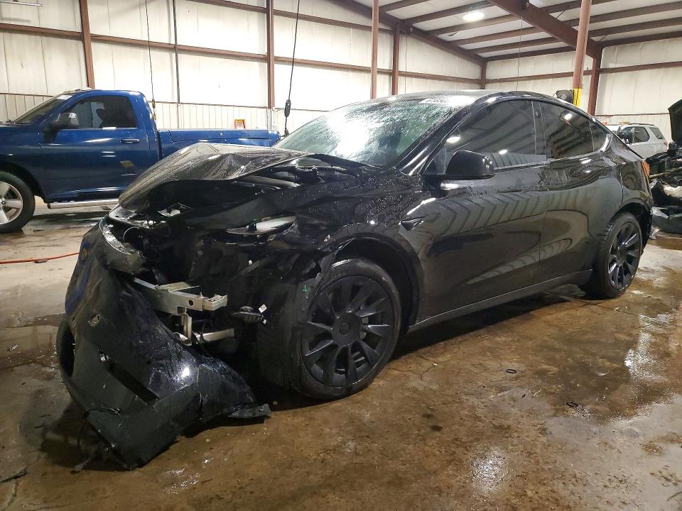 2021 Tesla Model y VIN 5YJYGDEE6MF080101 COPART salvage auction — FRONT END, PA - CERTIFICATE OF SALVAGE, sold $1,600 on 2026-07-28 (photo 1)