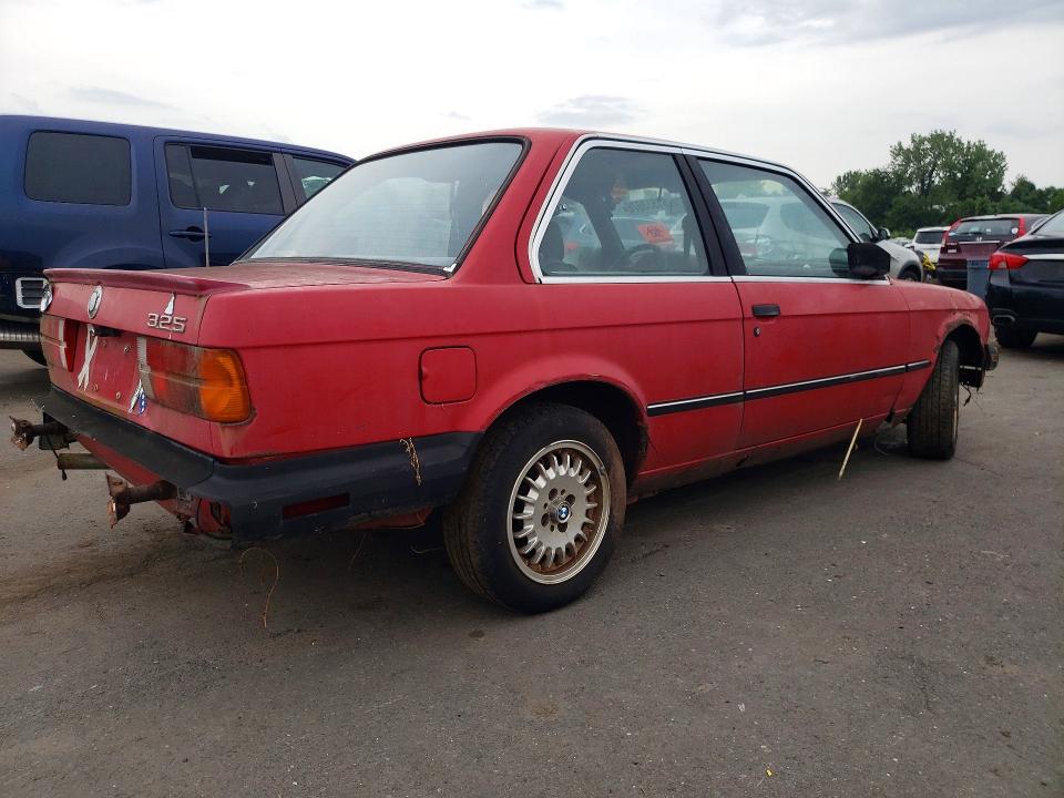 1987 BMW 3 series VIN WBAAB6402H1689134 COPART salvage auction — FRONT END, Ct - Certificate Of Title, sold $500 on 2026-07-31 (photo 3)
