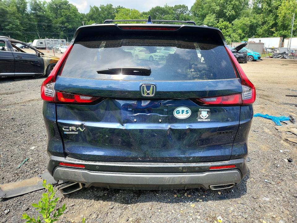 2025 Honda Cr-v VIN 7FARS6H87SE109160 COPART salvage auction — STRIPPED, Pa - Cert Of Salvage-Theft, sold $13,200 on 2026-07-28 (photo 6)