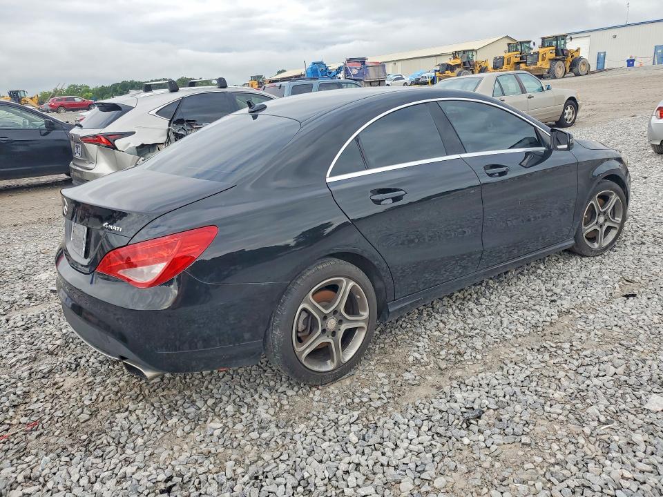2014 Mercedes-benz Cla-klasse VIN WDDSJ4GB6EN075757 COPART salvage auction — FRONT END, GA - CERTIFICATE OF TITLE (P), sold $3,100 on 2026-07-28 (photo 3)