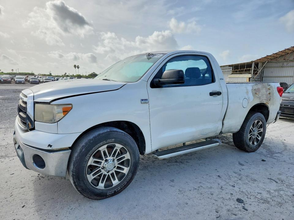 2010 Toyota Tundra VIN 5TFJM5F12AX001035 COPART salvage auction — REAR END, Tx - Certificate Of Title, sold $3,650 on 2026-07-25 (photo 1)