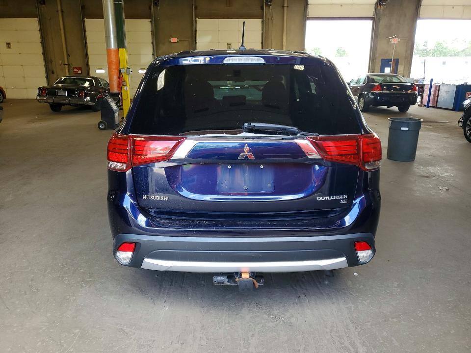 2016 Mitsubishi Outlander VIN JA4AZ3A38GZ062413 COPART salvage auction — HAIL, Mn - Cert Of Title-Salvage, sold $325 on 2026-07-28 (photo 6)
