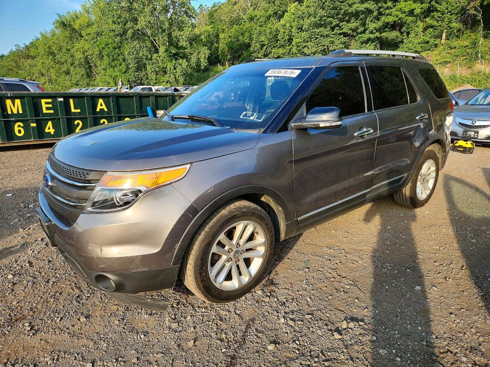 2011 Ford Explorer VIN 1FMHK8D8XBGA54990 COPART salvage auction — FRONT END, Ny - Certificate Of Title, sold $450 on 2026-07-09 (photo 1)
