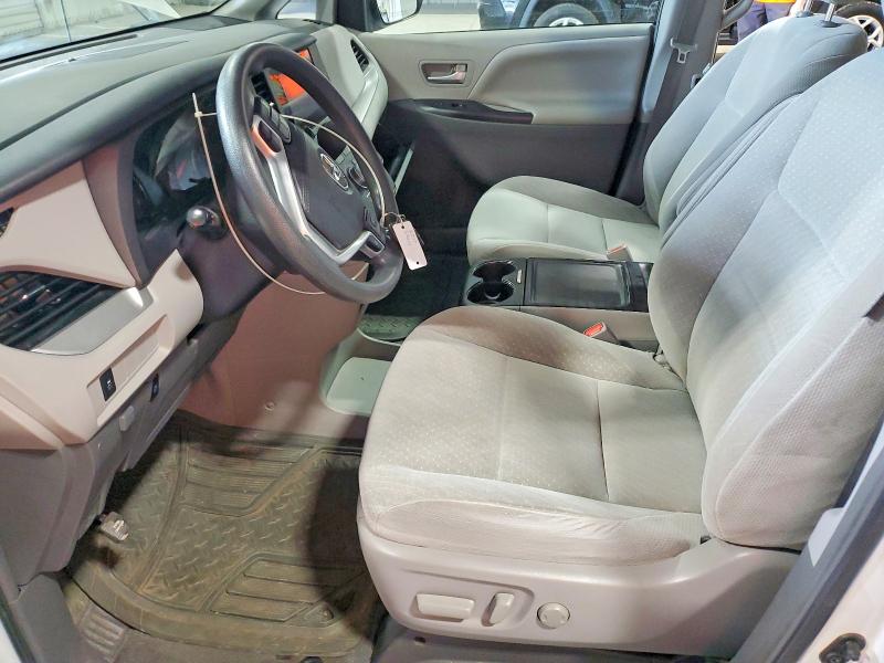 2017 Toyota Sienna VIN 5TDJZ3DCXHS167295 COPART salvage auction — REAR END, Ny - Mv-907A Salvage Certificate, sold $6,600 on 2026-07-27 (photo 7)