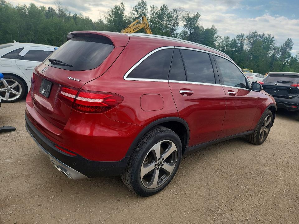 2019 Mercedes-benz Glc class VIN WDC0G4KBXKV127209 COPART salvage auction — FRONT END, ON - PERMIT NO BRAND - UNFIT, sold $225 on 2026-07-21 (photo 3)