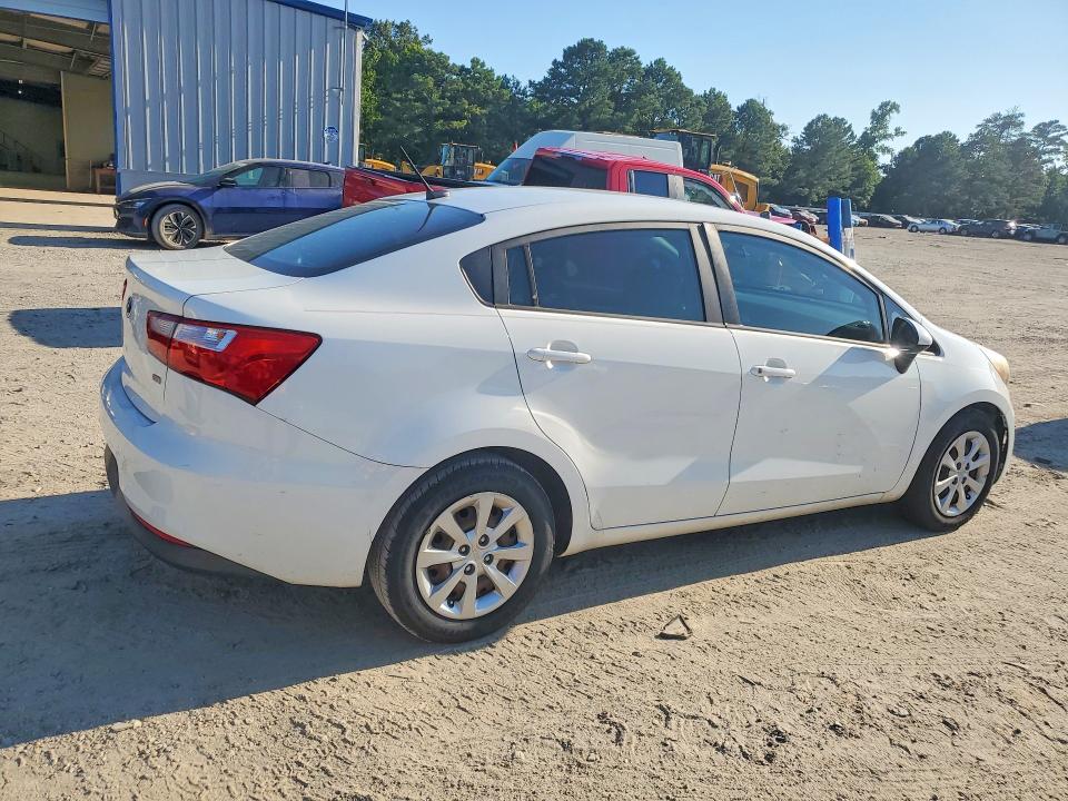 2016 Kia Rio VIN KNADM4A34G6688112 COPART salvage auction — MECHANICAL, VA - CERTIFICATE OF TITLE, sold $275 on 2026-07-28 (photo 3)