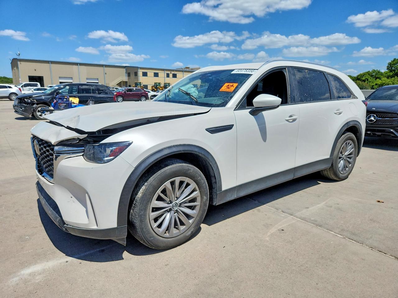 2024 Mazda CX-90 VIN JM3KKAHD7R1177529 — COPART salvage auction photo