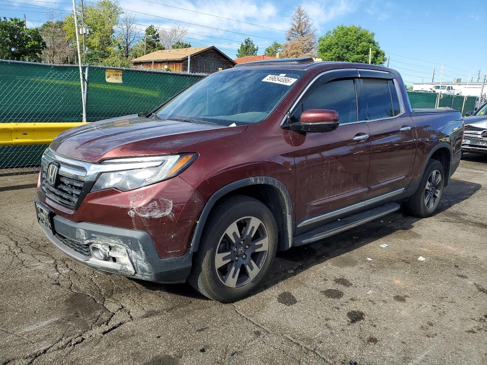 2017 Honda Ridgeline VIN 5FPYK3F7XHB012308 — COPART salvage auction photo