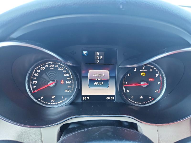 2018 Mercedes-benz Glc VIN WDC0G4JB2JV024205 COPART salvage auction — FRONT END, Al - Cert Of Title-Salvage Title, sold $7,900 on 2026-07-13 (photo 9)