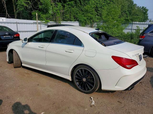 2015 Mercedes-benz Cla-class VIN WDDSJ4GB4FN217492 COPART salvage auction — VANDALISM, On - Permit No Brand - Unfit, sold $150 on 2026-07-28 (photo 2)