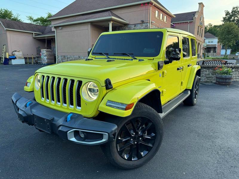 2022 Jeep Wrangler unlimited VIN 1C4JJXP63NW275287 — COPART salvage auction photo