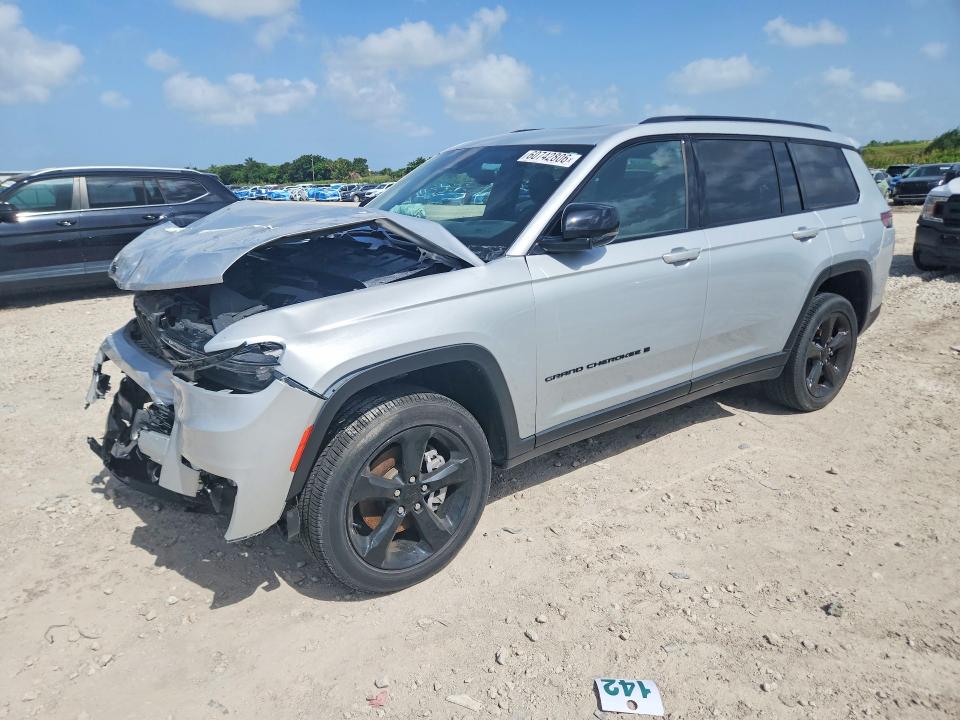 2023 Jeep Grand cherokee VIN 1C4RJKAG0P8842070 COPART salvage auction — FRONT END, Fl - Cert Of Title Slvg Rebuildable, sold $8,900 on 2026-07-30 (photo 1)