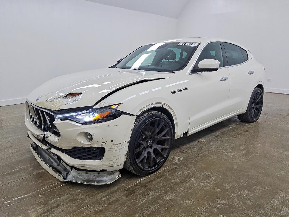 2020 Maserati Levante VIN ZN661YUA4LX344708 COPART salvage auction — FRONT END, WV - CERTIFICATE OF TITLE, sold $325 on 2026-07-28 (photo 1)