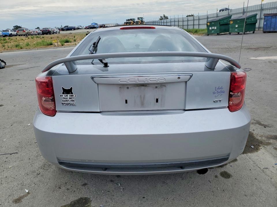 2003 Toyota Celica VIN JTDDR32T730166455 COPART salvage auction — FRONT END, Ca - Salvage Certificate, sold $15 on 2026-07-28 (photo 6)
