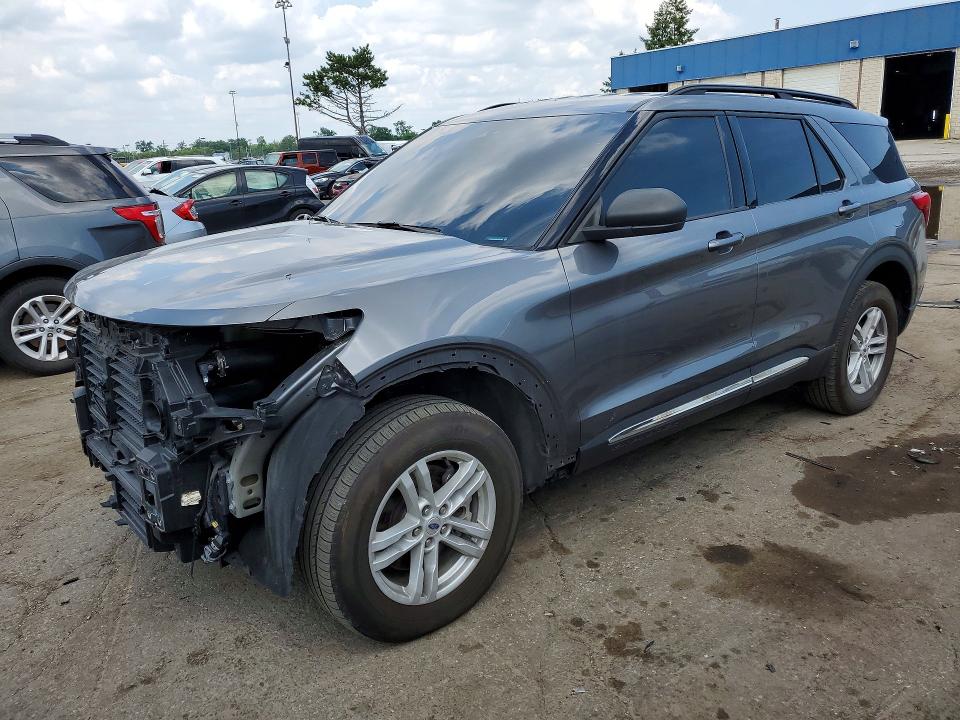 2024 Ford Explorer VIN 1FMSK8DH9RGA33080 — COPART salvage auction photo
