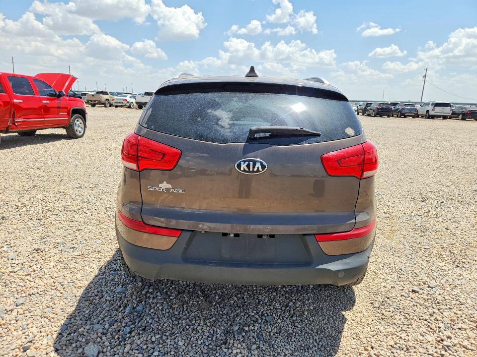 2015 Kia Sportage VIN KNDPB3ACXF7719713 COPART salvage auction — SIDE, KS - CERTIFICATE OF TITLE, sold $90 on 2026-07-28 (photo 6)