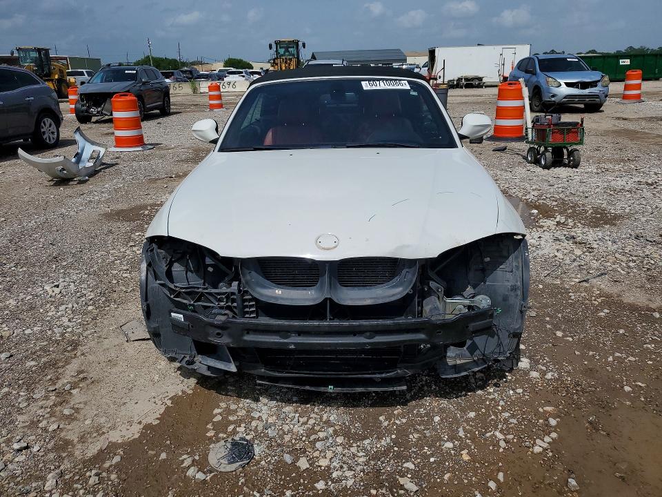 2012 BMW 1er VIN WBAUL7C5XCVM82750 COPART salvage auction — FRONT END, Tx - Salvage Vehicle Title, sold $2,650 on 2026-07-27 (photo 5)
