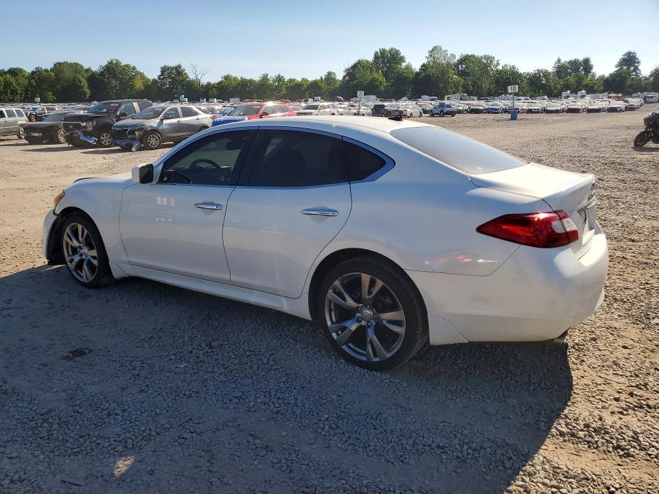 2011 Infiniti M37 VIN JN1BY1AR2BM370367 COPART salvage auction — FRONT END, NY - MV-907A SALVAGE CERTIFICATE, sold $250 on 2026-08-03 (photo 2)