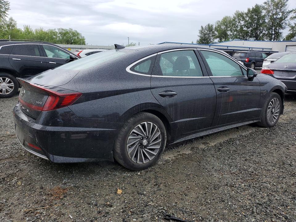 2023 Hyundai Sonata VIN KMHL54JJ2PA080267 COPART salvage auction — FRONT END, Wa - Bill Of Sale, sold $8,100 on 2026-07-27 (photo 3)
