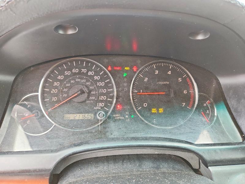 2003 Lexus Gx 470 VIN JTJBT20X130020073 COPART salvage auction — FRONT END, NY - MV-907A SALVAGE CERTIFICATE, sold $1,550 on 2026-07-20 (photo 9)