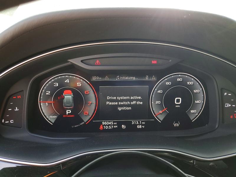 2019 Audi Q8 VIN WA1CVAF16KD012146 COPART salvage auction — MECHANICAL, MT - CERTIFICATE OF TITLE, sold $15,800 on 2026-07-27 (photo 9)