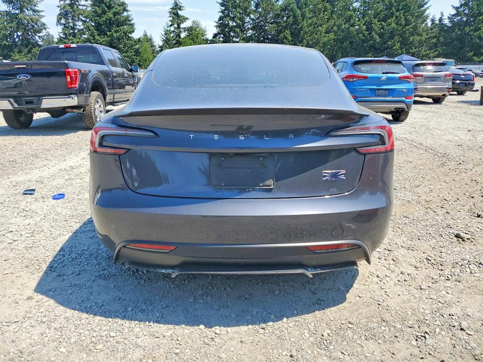 2024 Tesla Model 3 VIN 5YJ3E1ET0RF823615 COPART salvage auction — SIDE, Wa - Bill Of Sale, sold $5,300 on 2026-07-24 (photo 6)