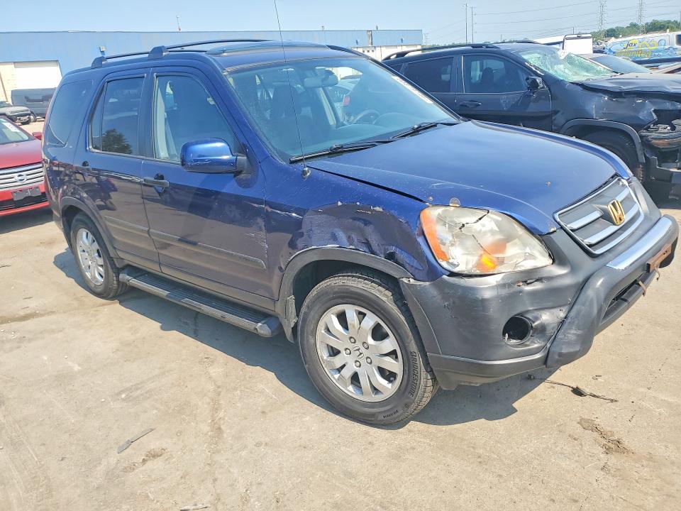 2005 Honda Cr-v VIN JHLRD78875C026781 COPART salvage auction — FRONT END, MI - CERTIFICATE OF TITLE, sold $700 on 2026-07-31 (photo 4)