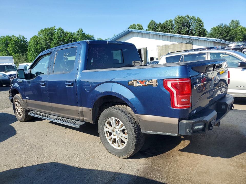 2016 Ford F-150 VIN 1FTEW1EP8GFC63957 COPART salvage auction — MINOR DENT/SCRATCHES, MA - CERTIFICATE OF TITLE (P), sold $9,900 on 2026-08-13 (photo 2)