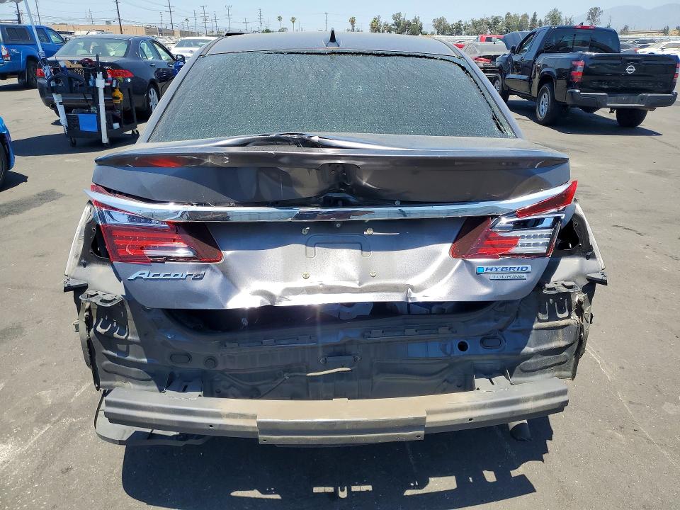 2017 Honda Accord VIN JHMCR6F74HC002711 COPART salvage auction — REAR END, Ca - Salvage Certificate, sold $4,300 on 2026-07-27 (photo 6)