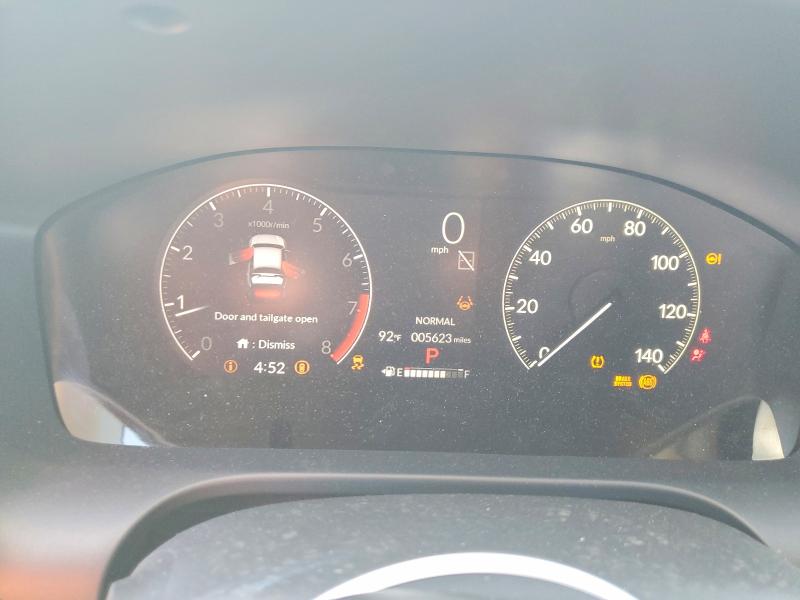 2026 Honda Hr-v VIN 3CZRZ1H31TM736491 COPART salvage auction — REAR END, Ca - Salvage Certificate, sold $9,400 on 2026-08-24 (photo 9)