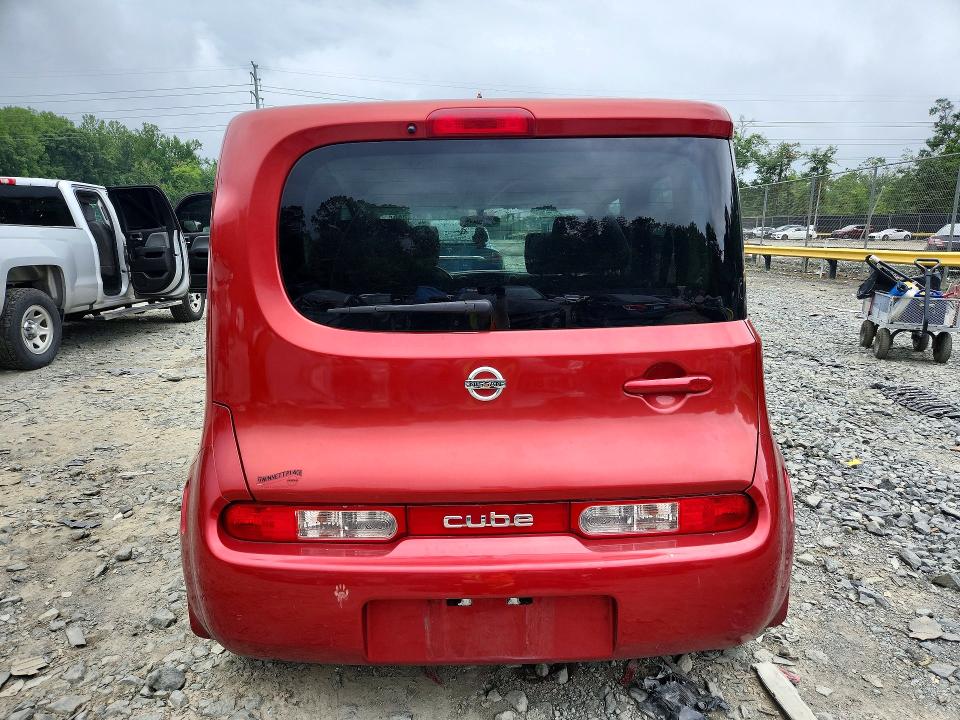 2011 Nissan Cube VIN JN8AZ2KR2BT211756 COPART salvage auction — MINOR DENT/SCRATCHES, VA - CERT OF TITLE-REBUILT, sold $525 on 2026-07-28 (photo 6)