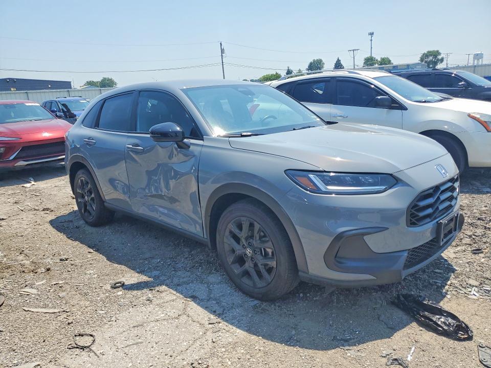 2025 Honda Hr-v VIN 3CZRZ2H51SM739767 COPART salvage auction — SIDE, In - Cert Of Title-Salvage Title, sold $9,900 on 2026-08-24 (photo 4)