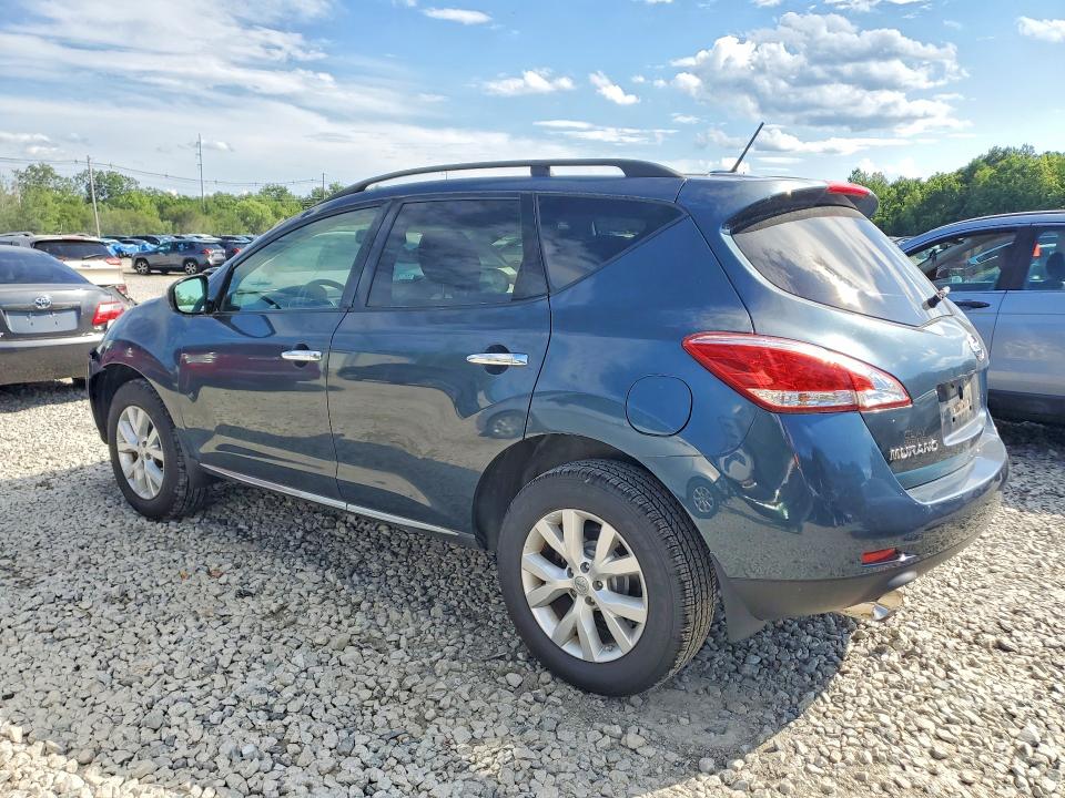 2014 Nissan Murano VIN JN8AZ1MW4EW507409 COPART salvage auction — FRONT END, Ma - Cert Of Title-Reconstrctd Coll, sold $375 on 2026-07-22 (photo 2)