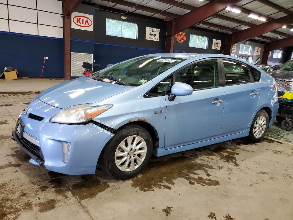 2014 Toyota Prius plug-in VIN JTDKN3DP6E3049440 COPART salvage auction — FRONT END, VT - CERTIFICATE OF TITLE, sold $2,300 on 2026-07-09 (photo 1)