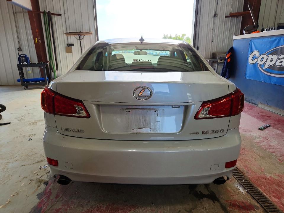 2009 Lexus Is VIN JTHCK262X92029839 COPART salvage auction — FRONT END, Pa - Certificate Of Salvage, sold $450 on 2026-07-20 (photo 6)