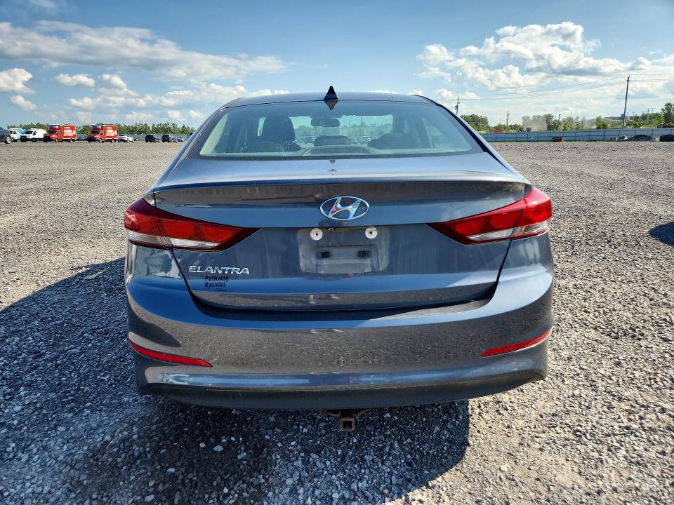 2018 Hyundai Elantra VIN KMHD84LF7JU553123 COPART salvage auction — MECHANICAL, On - Permit No Brand - Unfit, sold $150 on 2026-07-30 (photo 6)